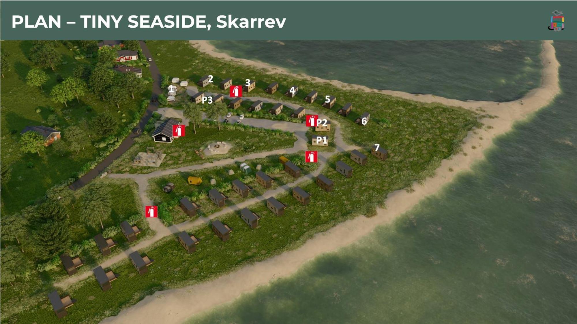 Отель Tiny Seaside - Skarrev Обенро Экстерьер фото